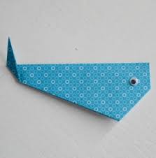 Origami baleine facile pour enfant 2